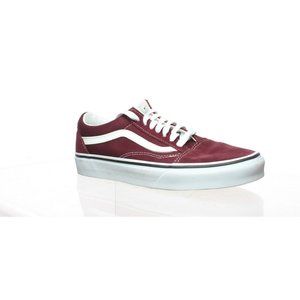 VANS Women's Ward Lo Sneaker (Burgandy)